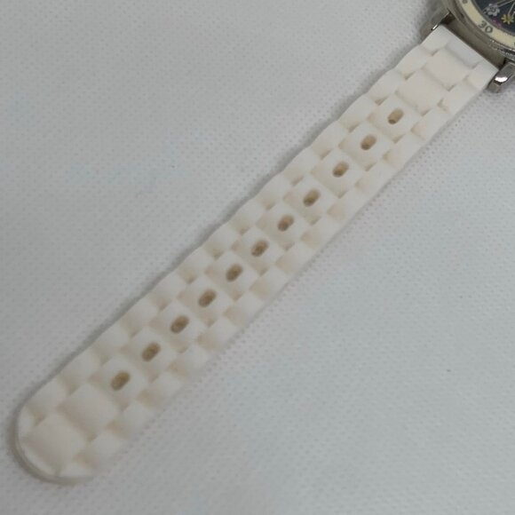 Sophie collezio women watch colorful floral dial 34mm silver tone running - Picture 5 of 8